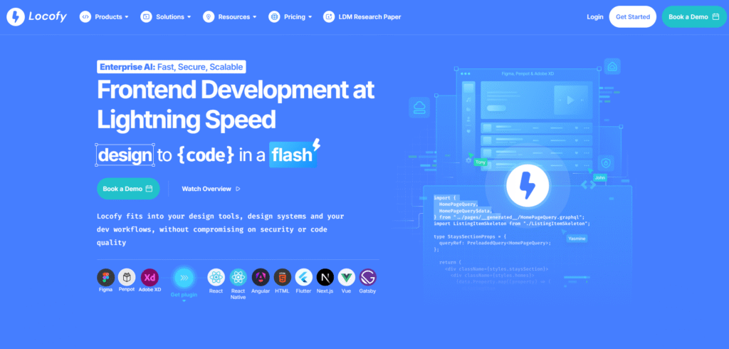 AI สำหรับ Frontend - Locofy